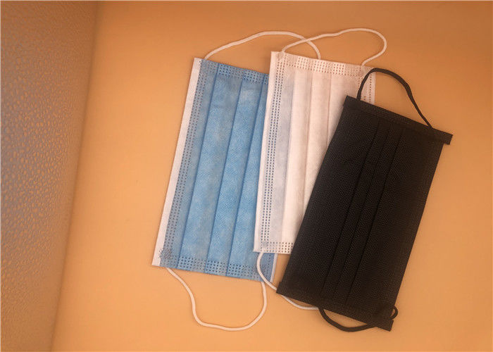 Earloop Dùng một lần Mặt nạ không dệt / Mặt nạ y tế dùng một lần Lint Free