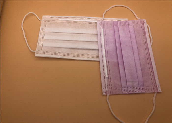 Mặt nạ Earloop dùng một lần của bệnh viện / Mặt nạ miệng dùng một lần Thân thiện với da