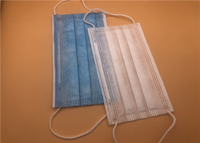 Mặt nạ y tế dùng một lần màu xanh Vệ sinh không mùi CE FDA chấp thuận In