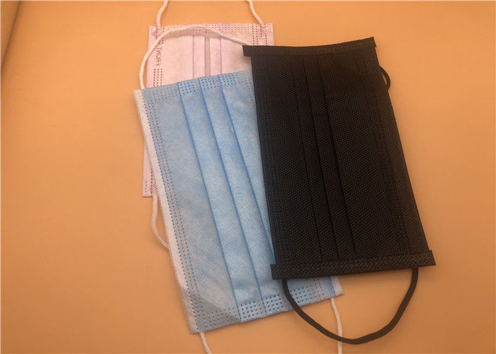 Phòng khám dùng một lần Mặt nạ phẫu thuật Earloop Tie On Kháng thở thấp