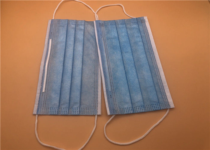 White Blue Dùng mặt nạ y tế dùng một lần Phẫu thuật miệng Chăm sóc cá nhân