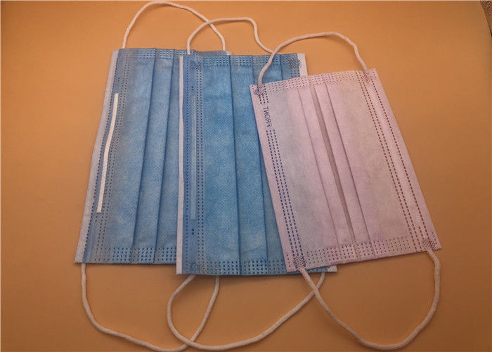 White Blue Dùng mặt nạ y tế dùng một lần Phẫu thuật miệng Chăm sóc cá nhân